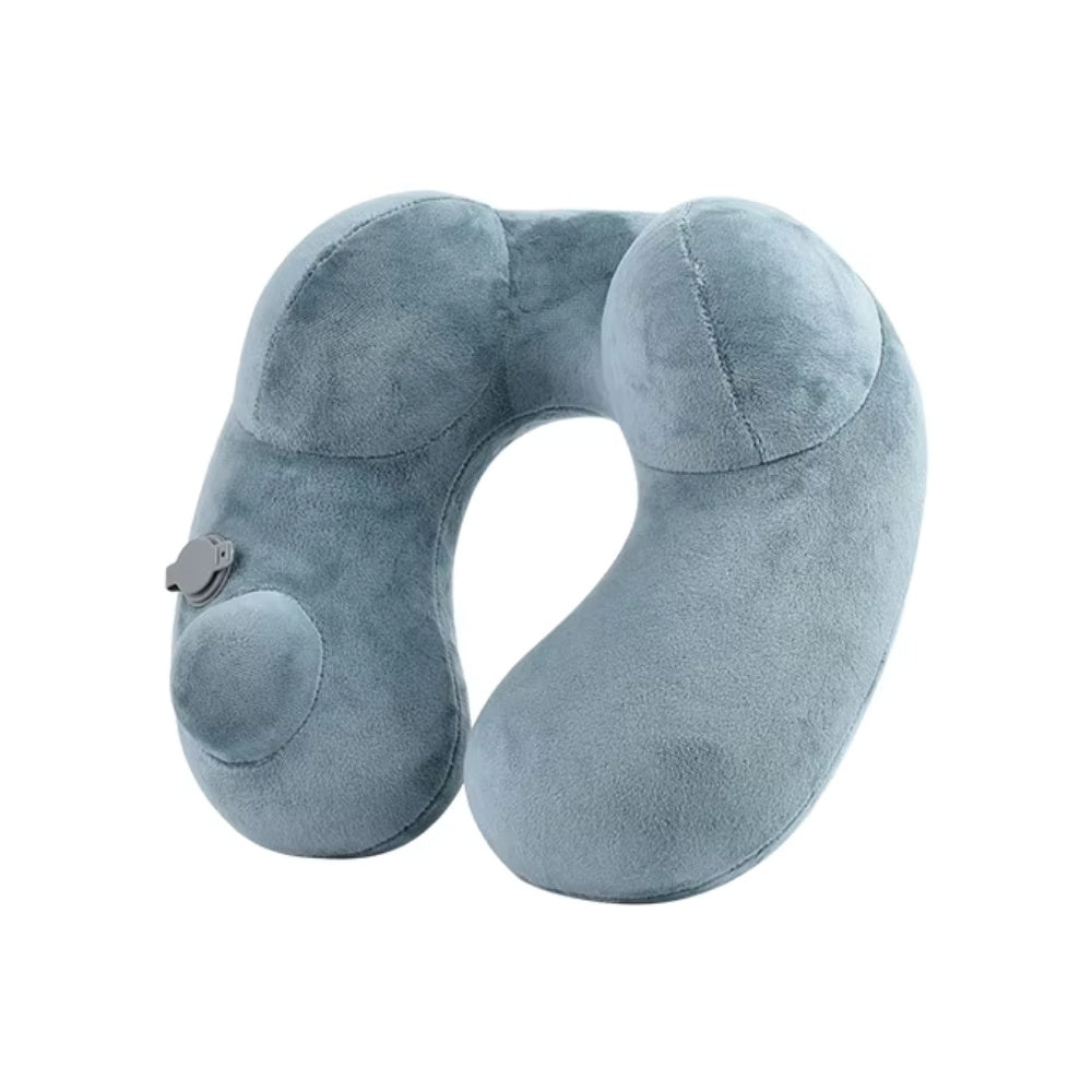 Coteci Portable Foldable U-Shaped Inflatable Airplane Pillow