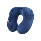 Coteci Portable Foldable U-Shaped Inflatable Airplane Pillow