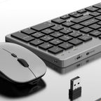 Coteci Slim 102 Keys Wireless Keyboard and Mouse Combo