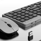 Coteci Slim 102 Keys Wireless Keyboard and Mouse Combo