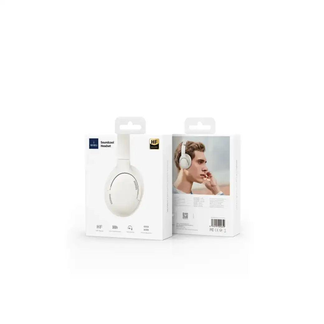 WiWU Sound-cool TD-02 Wireless Headset – Deep Bass, Ultra Comfort, Foldable Design - Saleshubstore