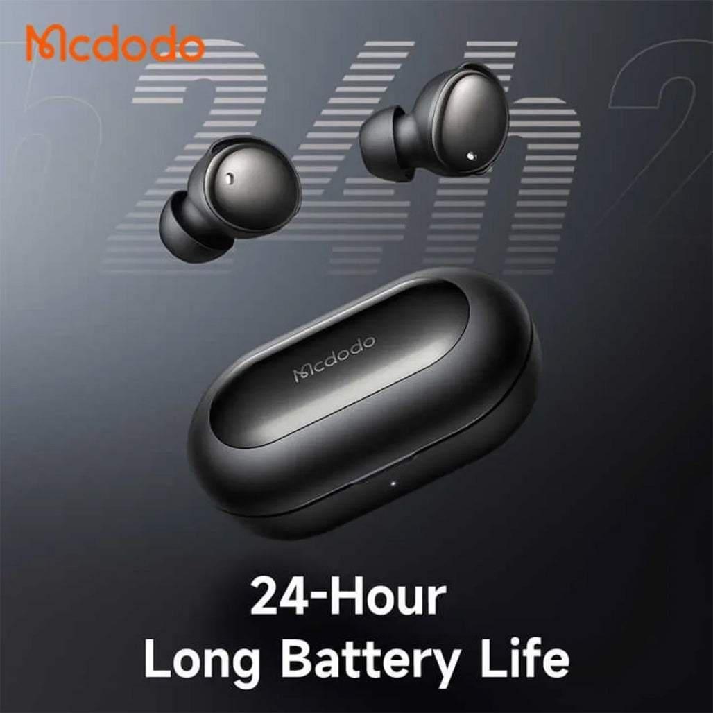 Mcdodo HP-4490 Goodnight Sleep TWS Wireless Earphones – 24H Battery Life, Ultra-Comfort Design, Noise Isolation | Bluetooth 5.3 - Saleshubstore