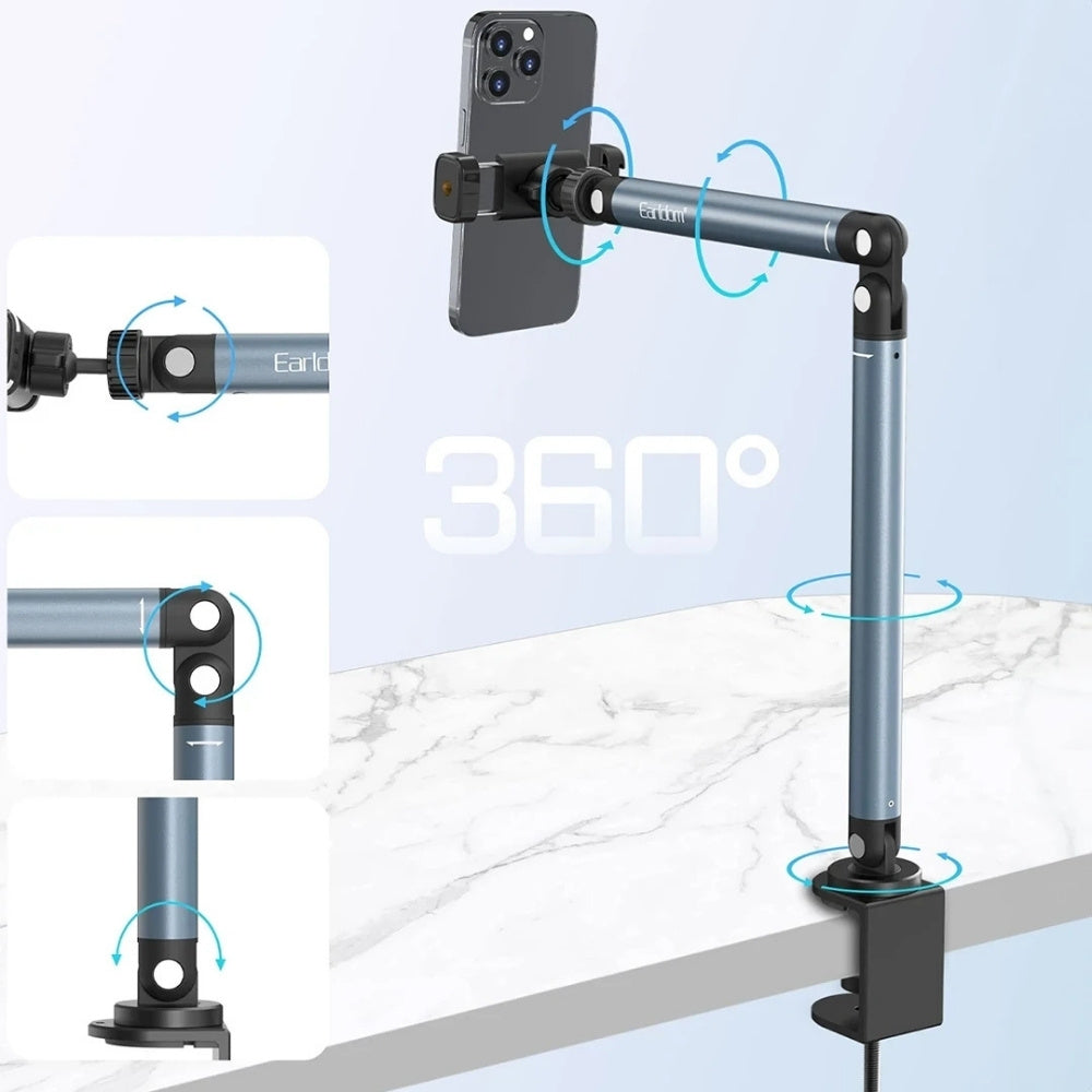 Earldom 2 in 1 Magnetic Desktop Stand for Phone and Tablet