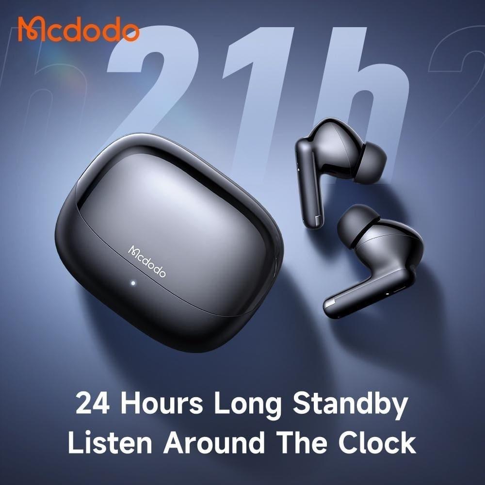 Mcdodo HP-0041 In-Ear Headphones – High-Quality Sound, Comfortable Fit | Stereo Bass, Noise Isolation, Tangle-Free Design - Saleshubstore