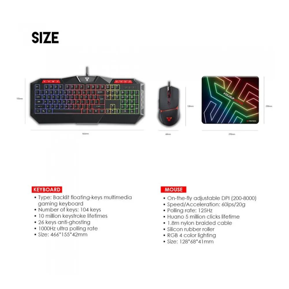 Fantech P31 Gaming Combo 3 In 1 - Saleshubstore