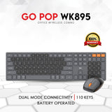 Fantech Go Pop Office Wireless Keyboard and Mouse WK895