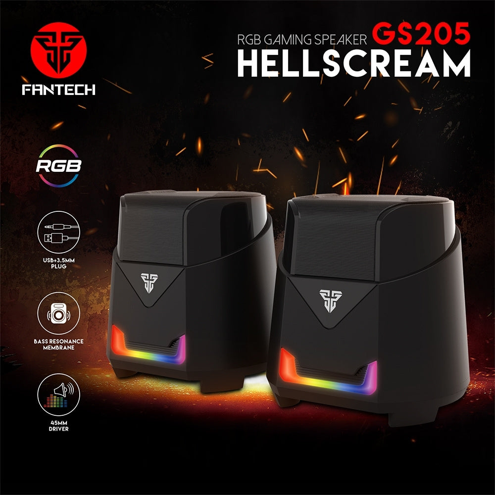 Fantech Hellscream RGB Gaming Speaker GS205