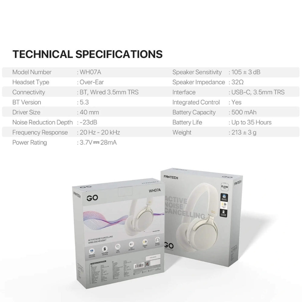 Fantech Wireless Headphone Go Move WH03