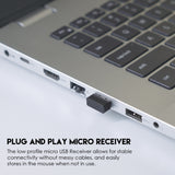 Fantech Wireless Mouse USB Receiver W603