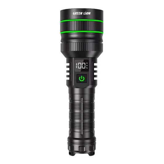 Green Lion Hyper Ray Pro LED Torch – Ultra-Bright Rechargeable Flashlight