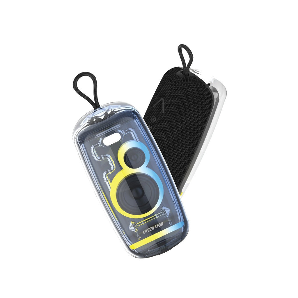 Green Lion Palma Pro Wireless Speaker – Portable High-Bass Bluetooth Speaker (Black)