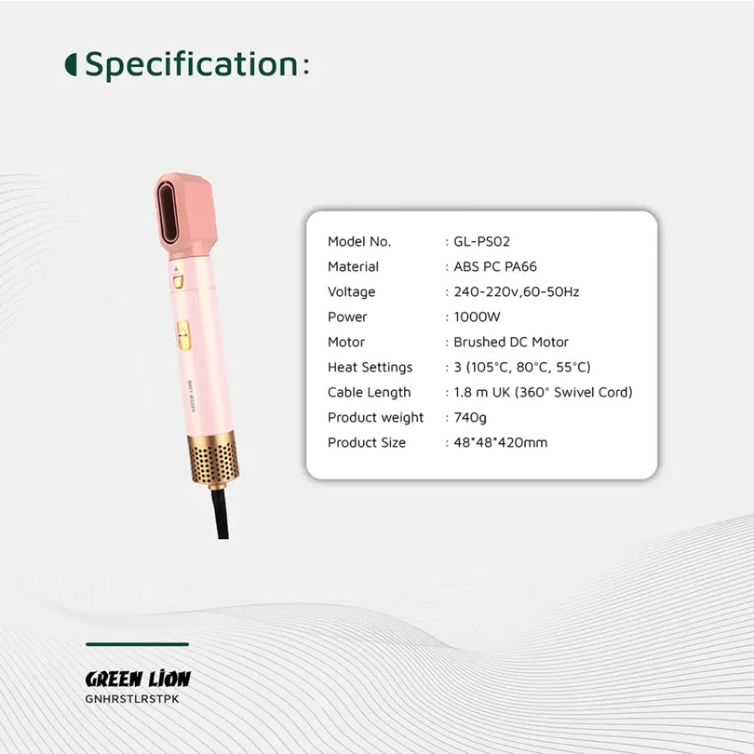 Green Lion 5 in 1 Hair Styler