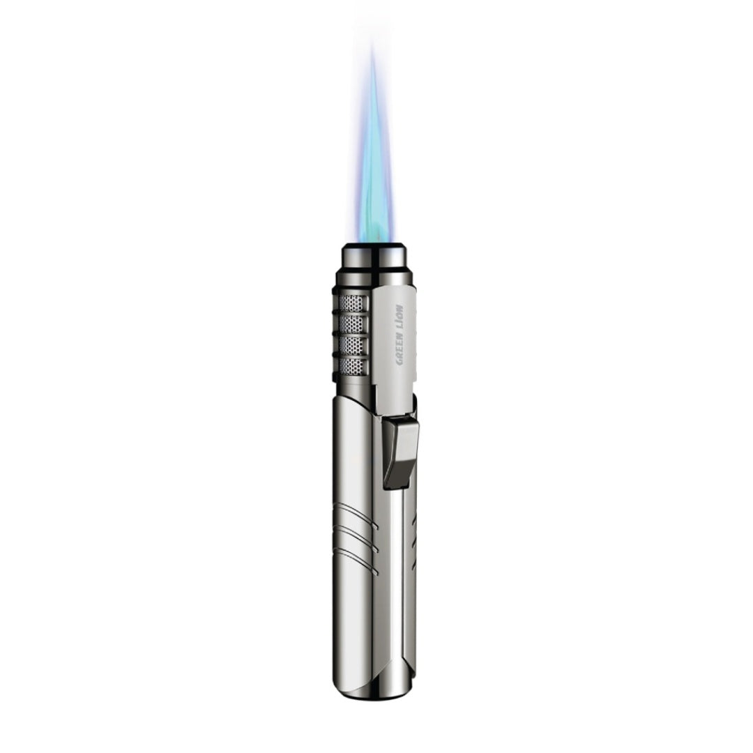 Green Lion Jet Flame Windproof Lighter – High-Temperature Torch Flame Lighter