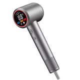 Green Lion LUXAIR Hair Dryer 1600W – Digital Display, Magnetic Nozzle & Thermostat Control (Gray)