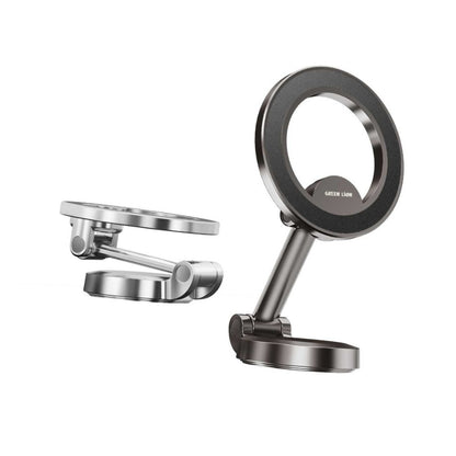 Green Lion MagHold 360 Magnetic Car Mount – 360° Rotation Strong Hold (Silver)