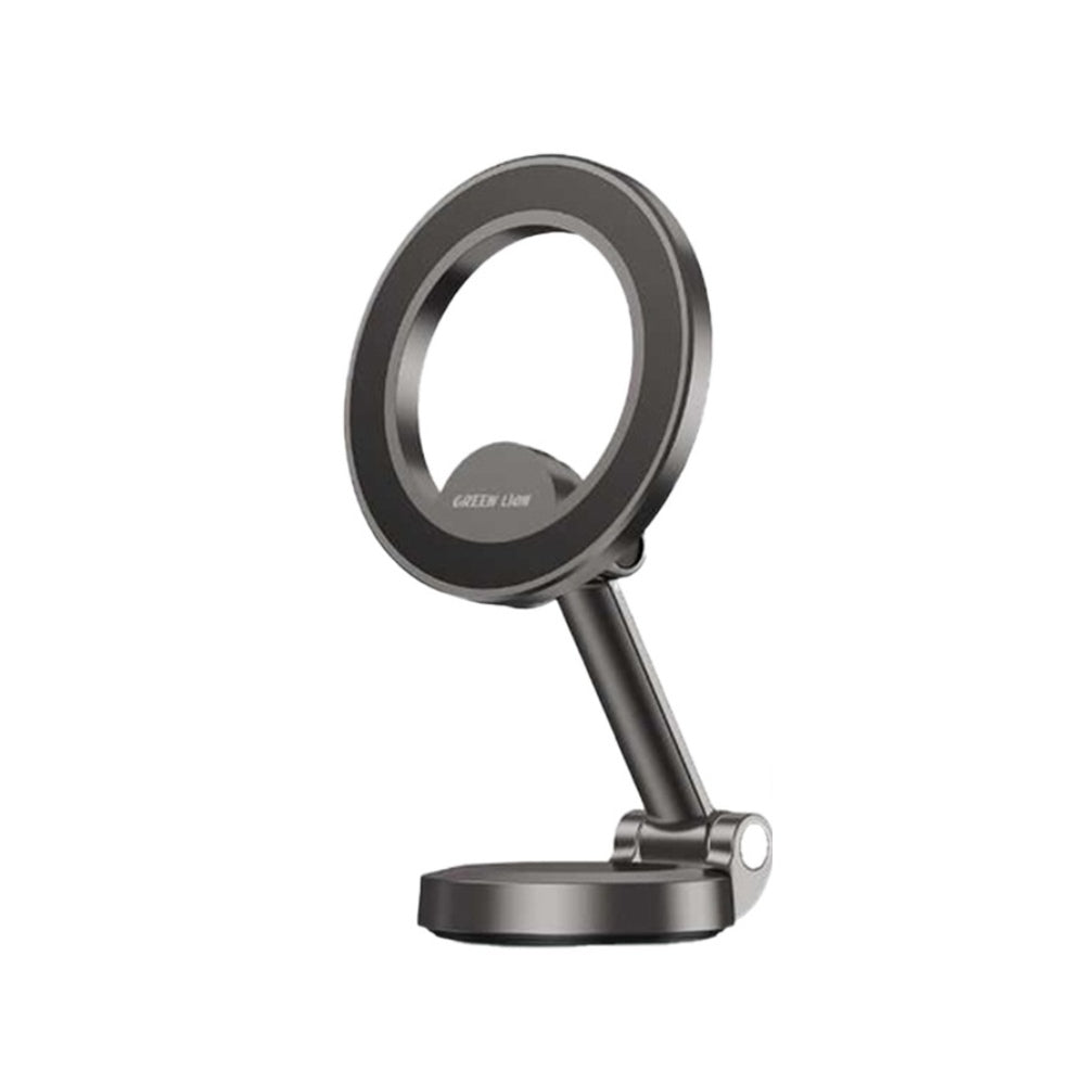 Green Lion MagHold 360 Magnetic Car Mount – 360° Rotation Strong Hold (Silver)
