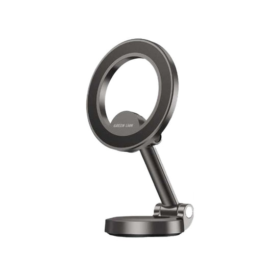 Green Lion MagHold 360 Magnetic Car Mount – 360° Rotation Strong Hold (Silver)