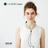 Green Lion 3-in-1 Massager Cable PD 100W – Fast Charging Cable with Built-In Massager (Black)