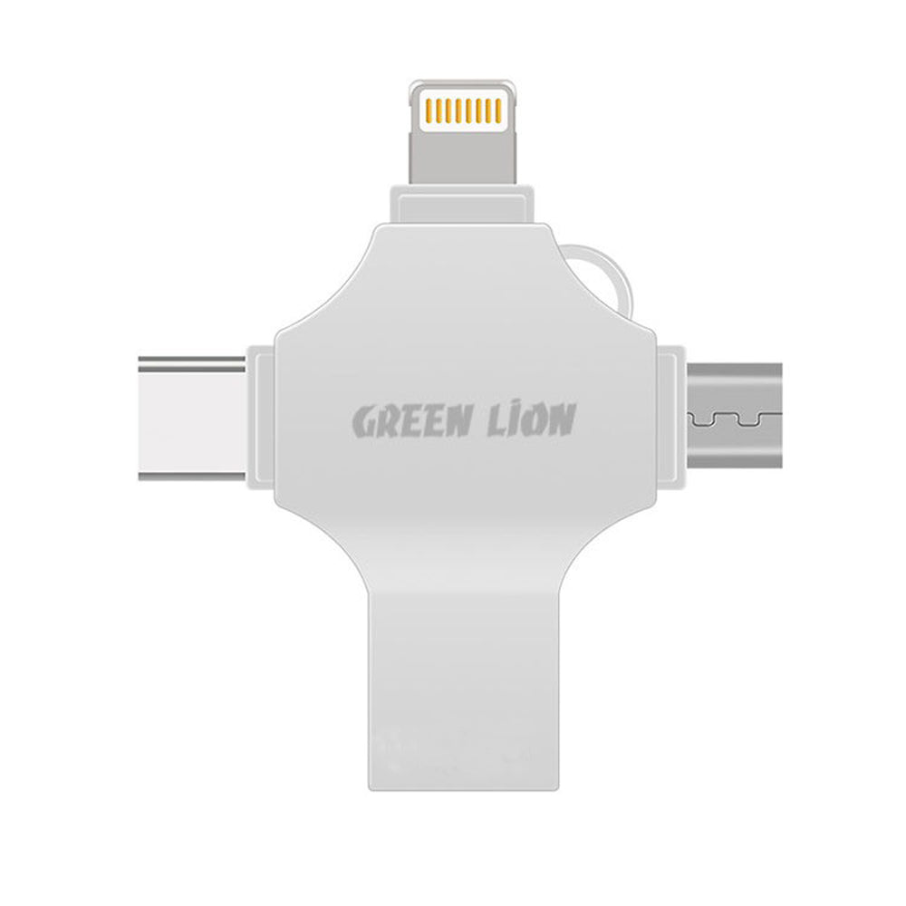 Green Lion 4 in 1 USB Flash Drive 256GB