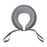 Green Lion Ergonomic Neck Pillow with Built-In Massager – Relaxation & Support (Gray)