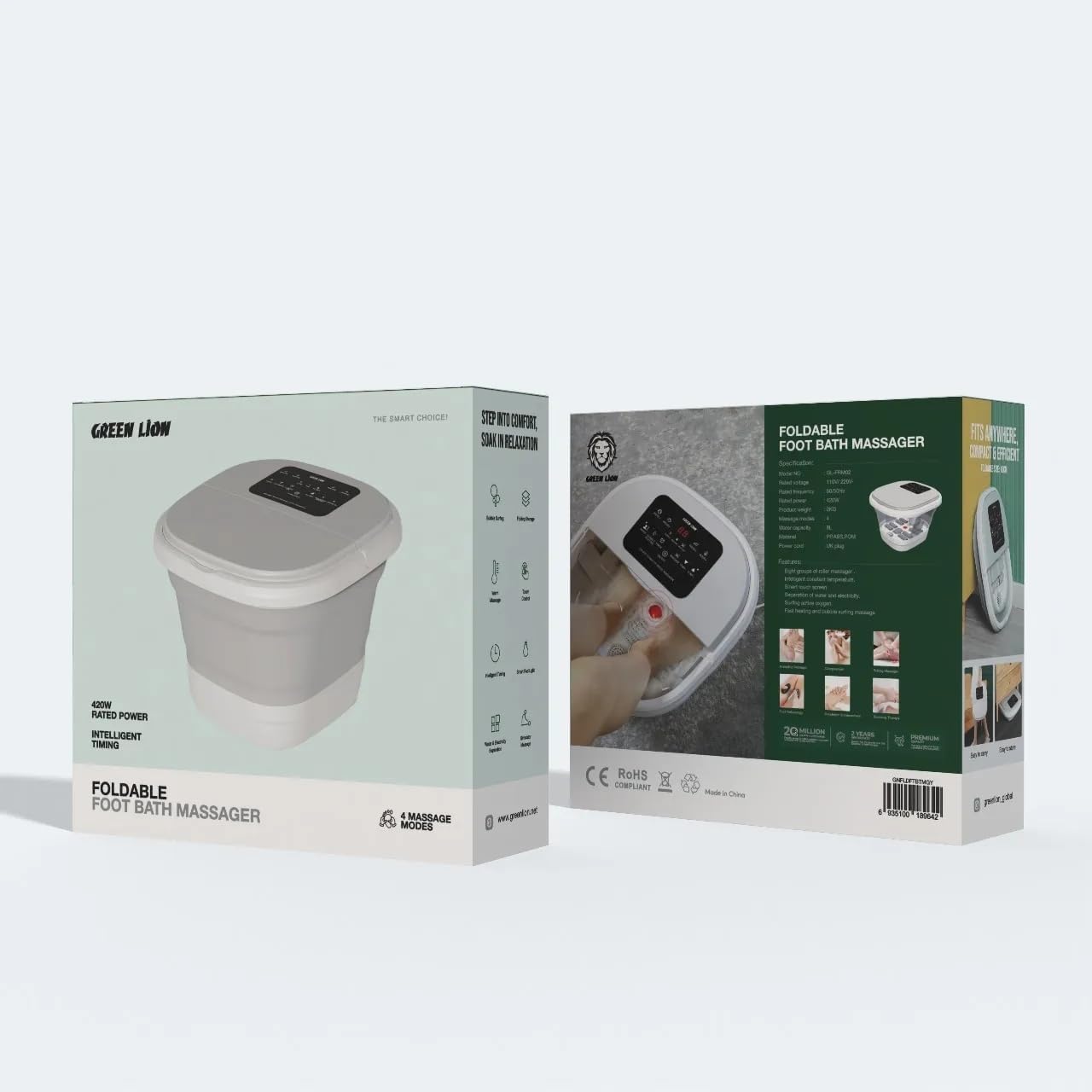 Green Lion Foot Bath Massager