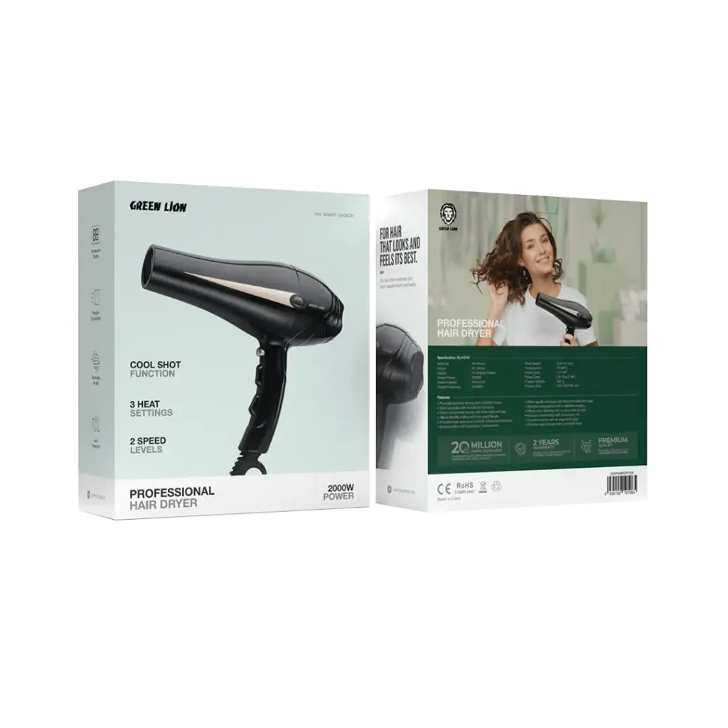 Green Lion Hair Dryer 2000W