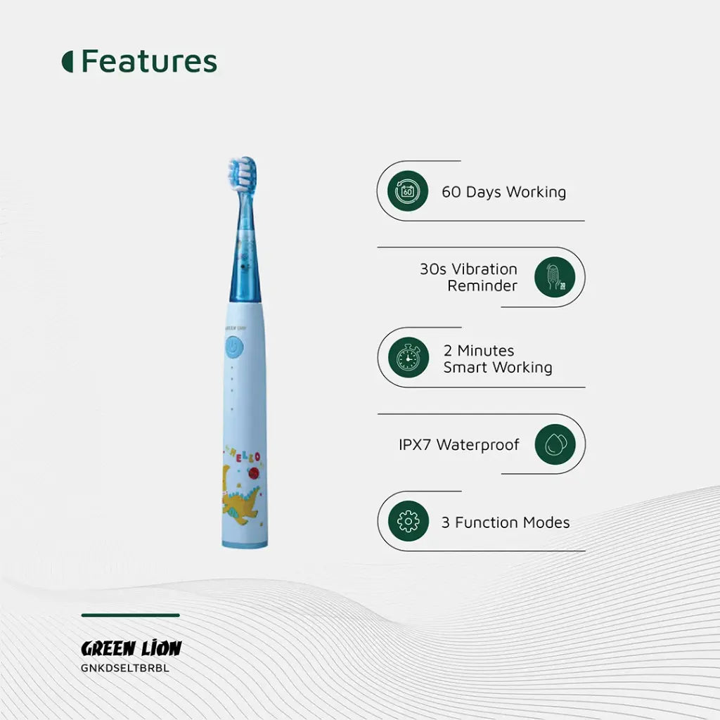 Green Lion Kids Electric Toothbrush