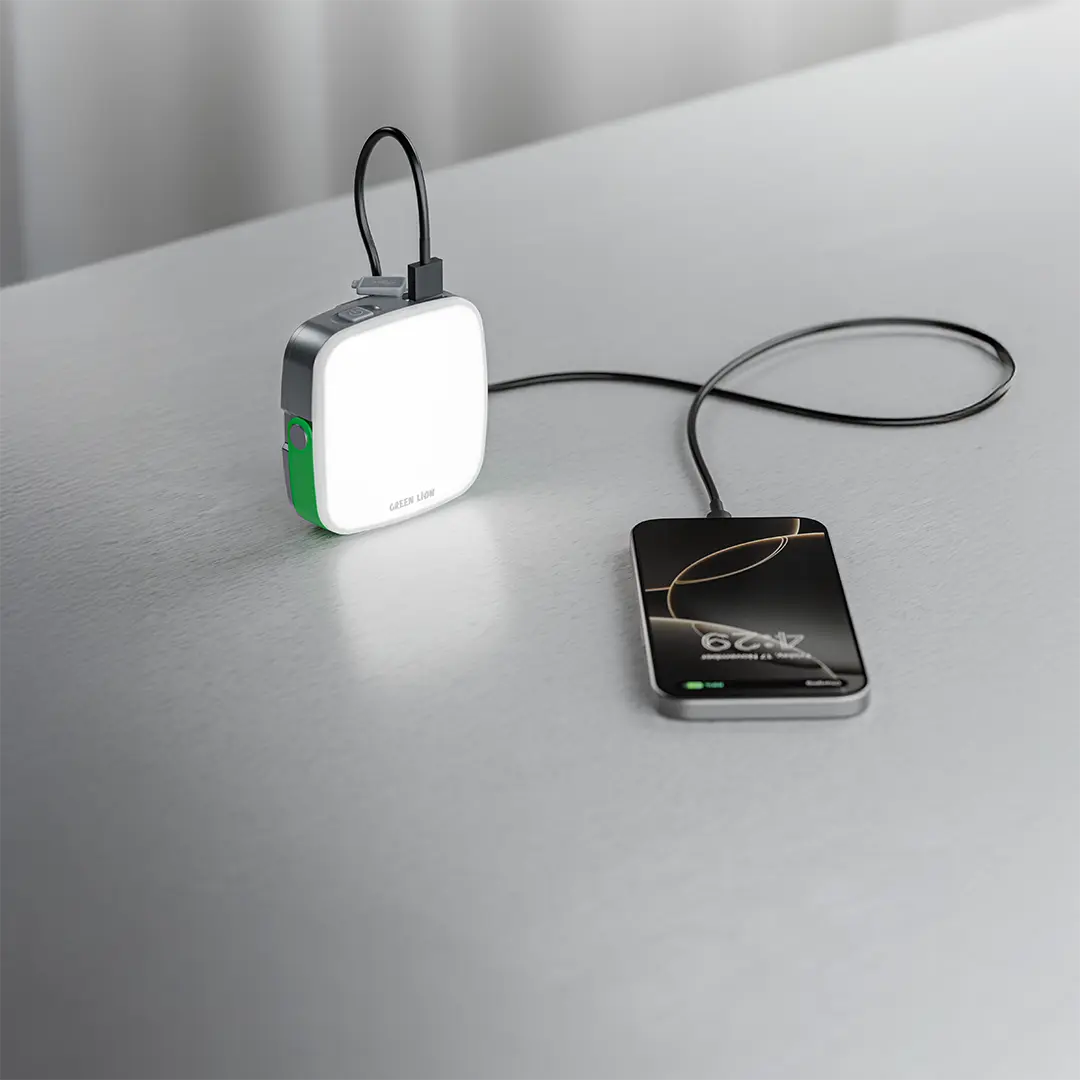 Green Lion Lumenix Portable LED Light with Power Bank