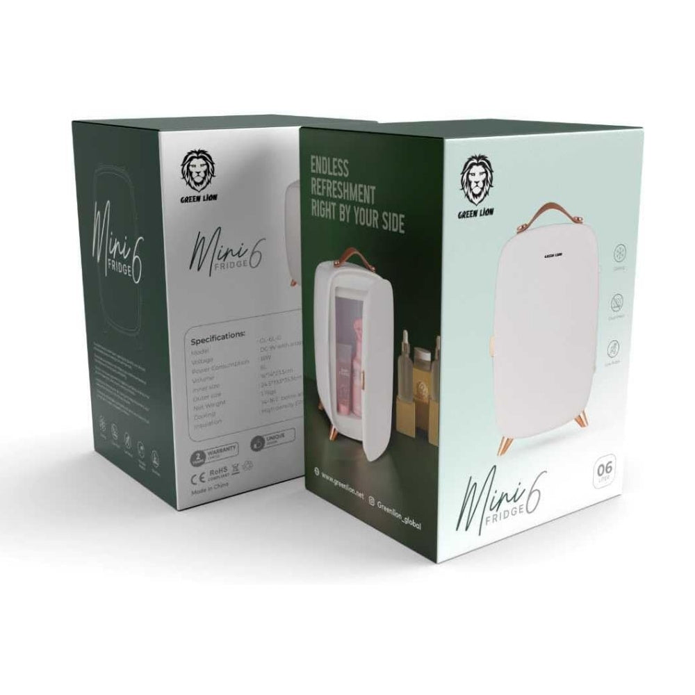 Green Lion Makeup Mini Fridge 6L 18W
