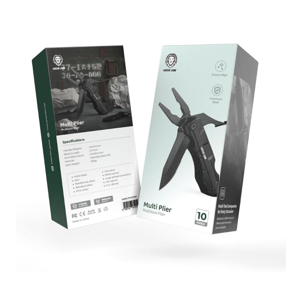 Green Lion MultiPliers with Fire Starter