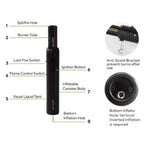Green Lion Storm Lighter X with Torch Lighter
