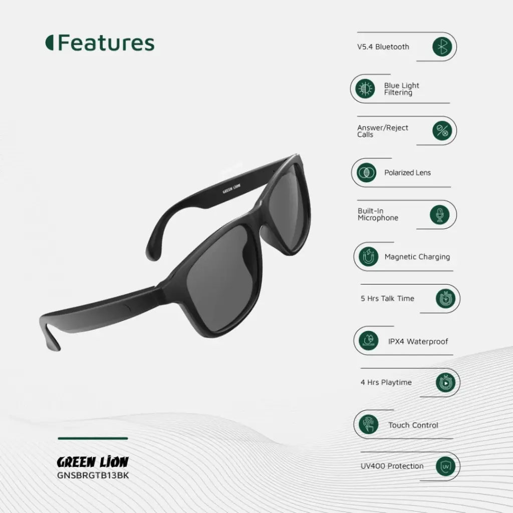 Green Lion Sydney Smart Glasses