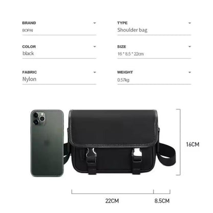 BOPAI Luxury Messenger Bag – Crossbody Satchel Shoulder Bag, Slim Design for Work & Travel (Model B9231) - Saleshubstore
