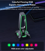 Yesido HB25 RGB Headphone Stand with USB Hub
