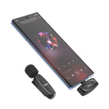 Hoco L15 Crystal Lavaliere Wireless Digital Microphone (USB-C or Lightning) - Saleshubstore