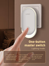 LDNIO Portable Automatic Lumen Control light Sensor LED Night Light - Saleshubstore