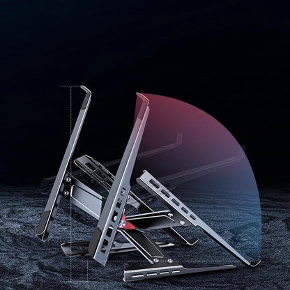 Ergonomic 150° Adjustable Metal Laptop Riser Stand - Saleshubstore