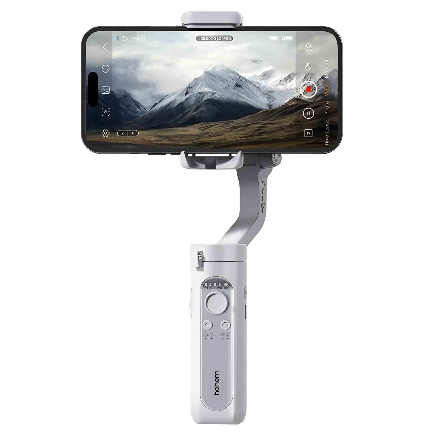 Hohem Phone Gimbal Stabilizer iSteady XE Kit With Magnetic LED - Saleshubstore