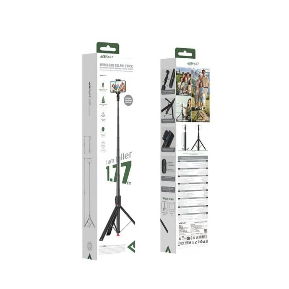 Acefast E31 Automatic Selfie Stick Tripod – Smart Adjustable Phone Stand for Photos & Videos