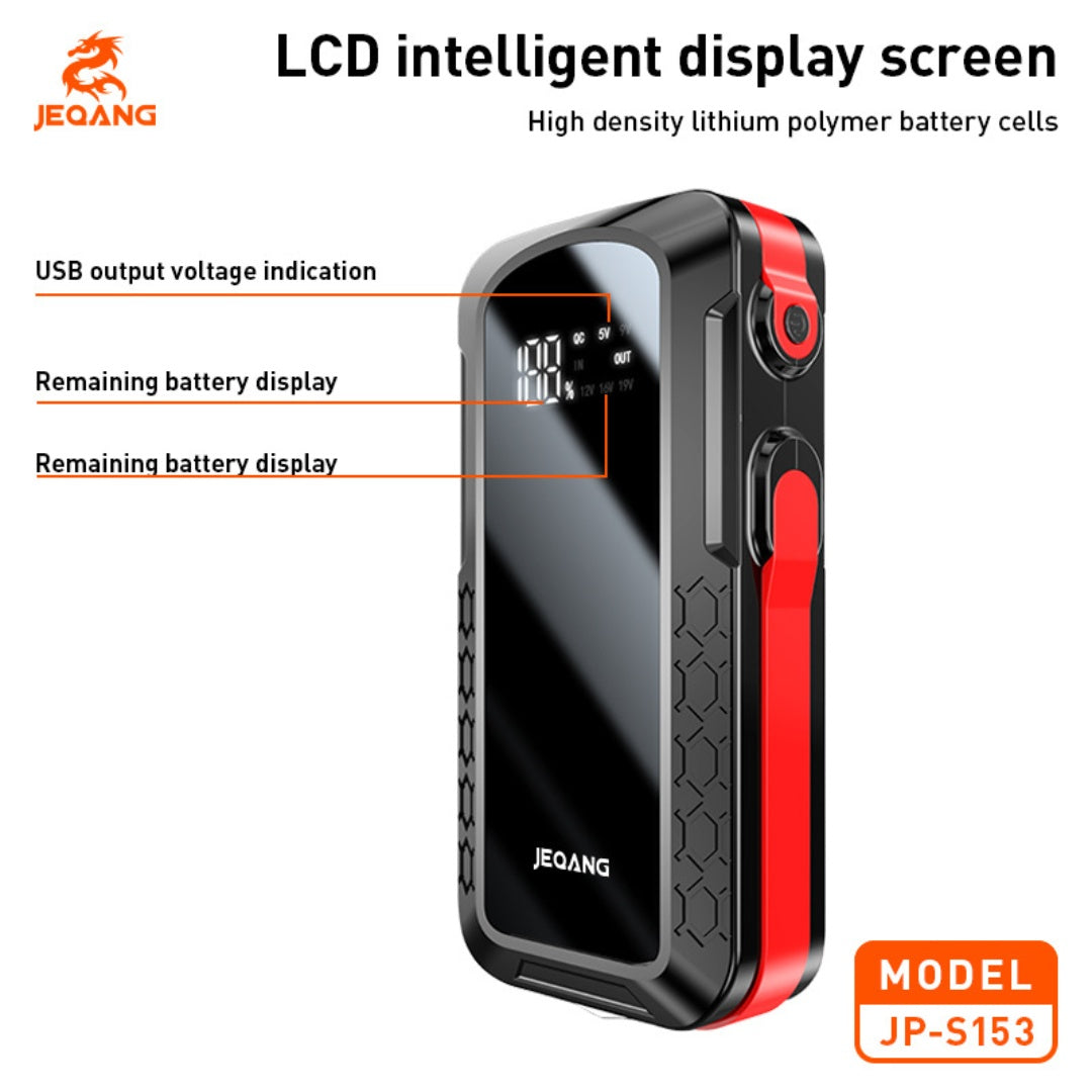 JEQANG 30000mAh Jump Starter