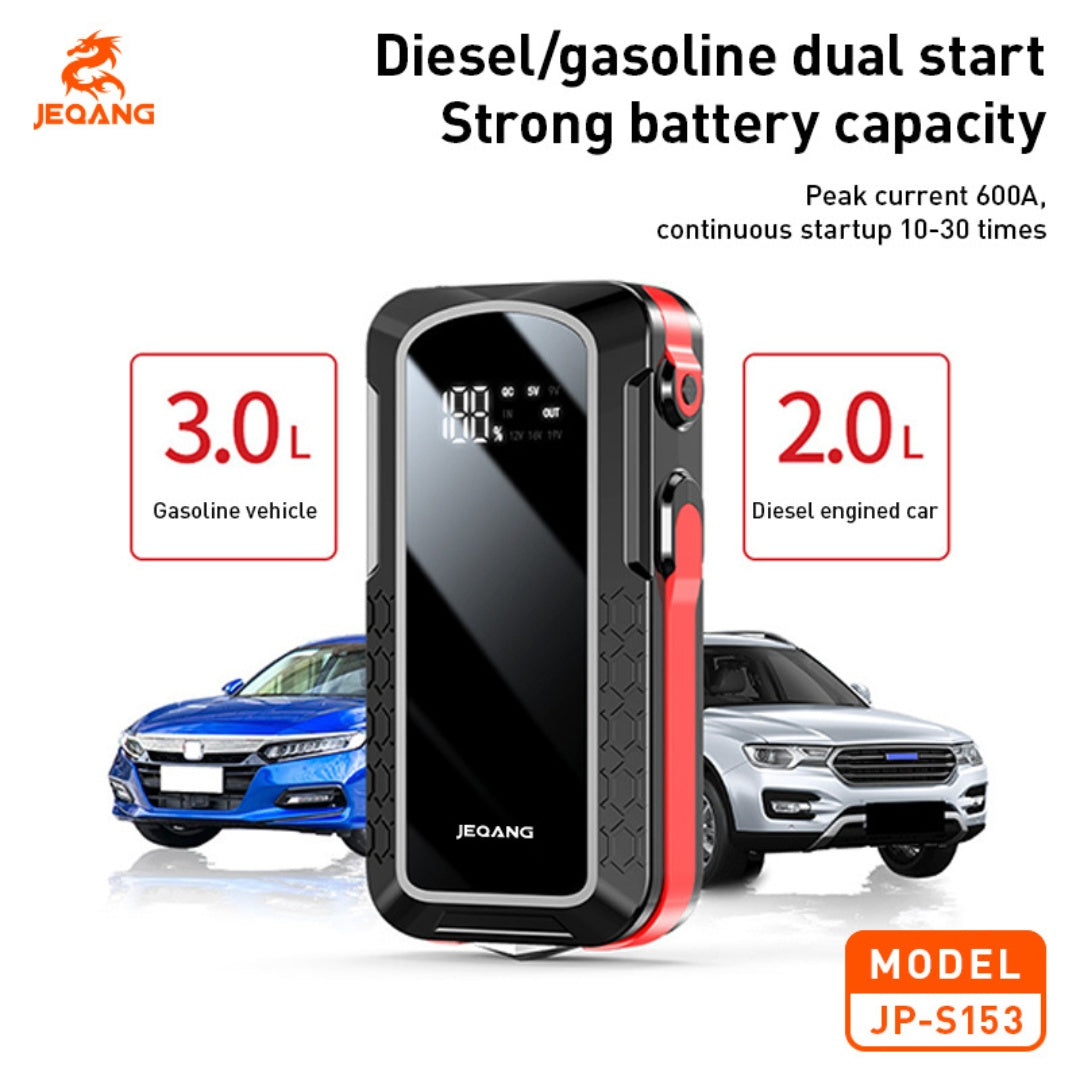 JEQANG 30000mAh Jump Starter