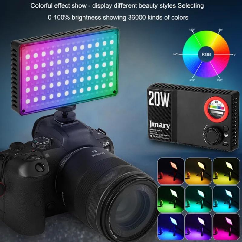 JMARY FM-180RGB Video Light