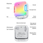 JMARY FM-428RGB Video Light