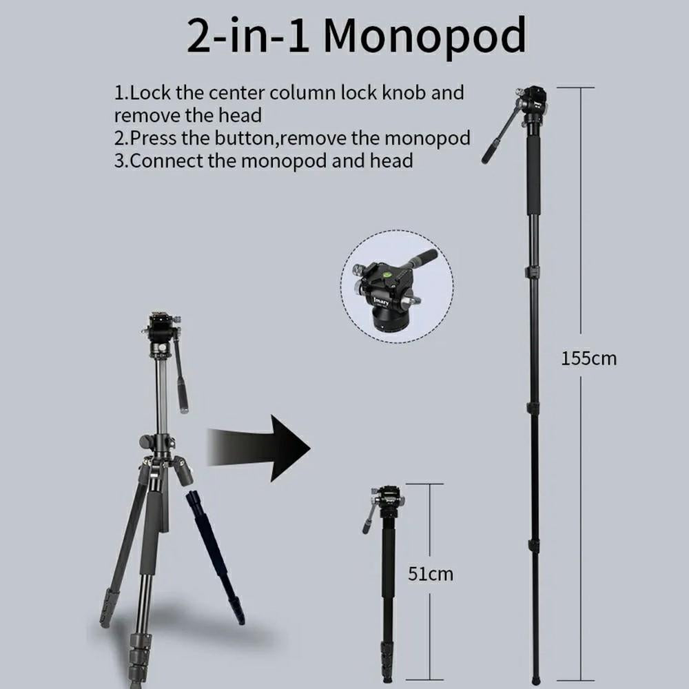 JMARY KS355+HG60 Tripod