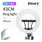 Jmary FM-18 RGB Ring Light with Stand