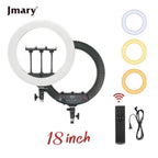 Jmary FM-18 RGB Ring Light with Stand