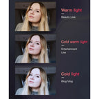 Jmary FM-18 RGB Ring Light with Stand