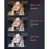 Jmary FM-18 RGB Ring Light with Stand