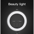 Jmary FM-18 RGB Ring Light with Stand