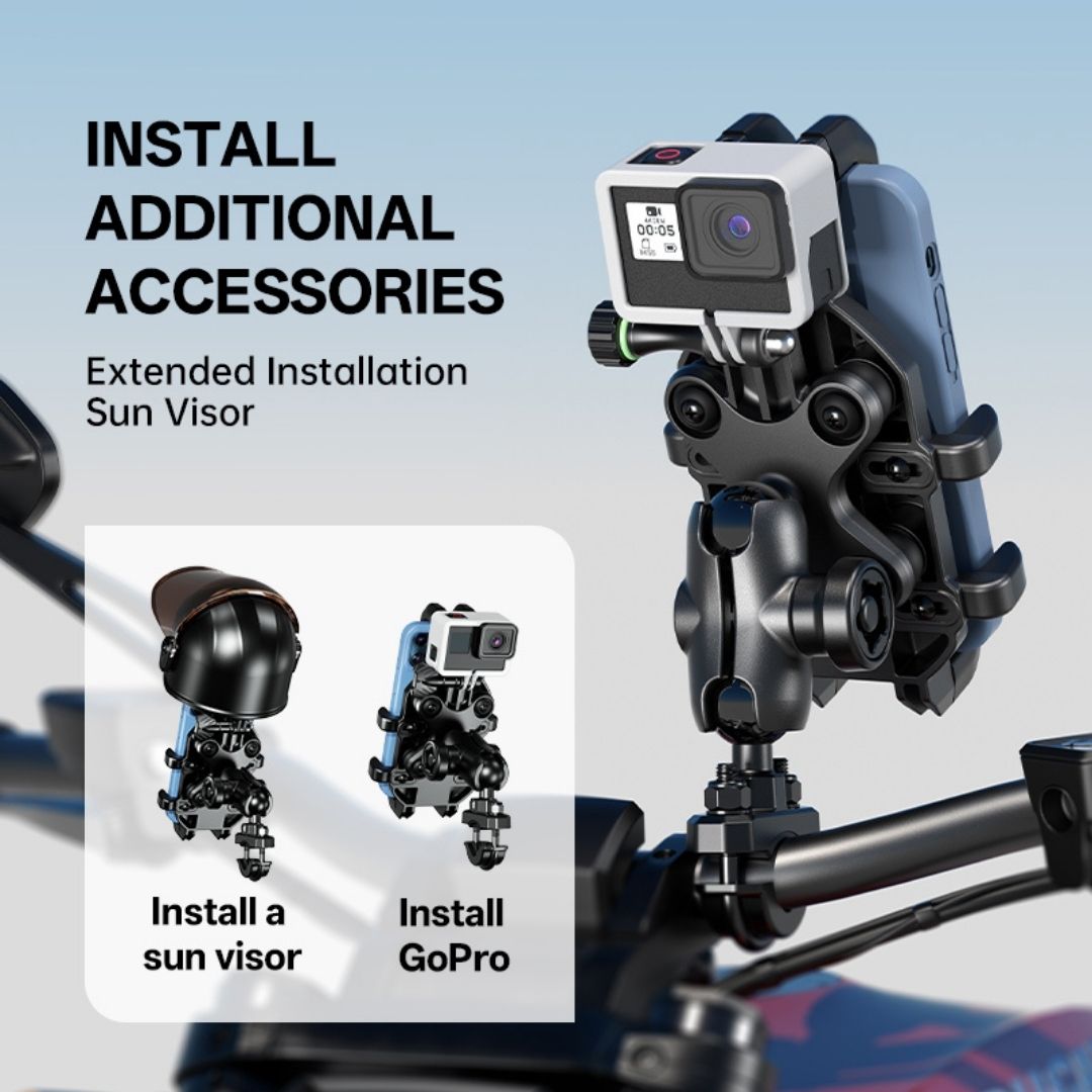 Kewig M26S Motorcycle Phone Mount